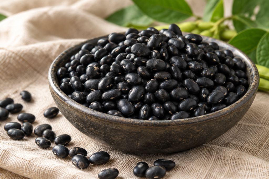 Best Himalayan Black Soyabean (Kala Bhatt) supplier in India, new crop bulk bags in Almora