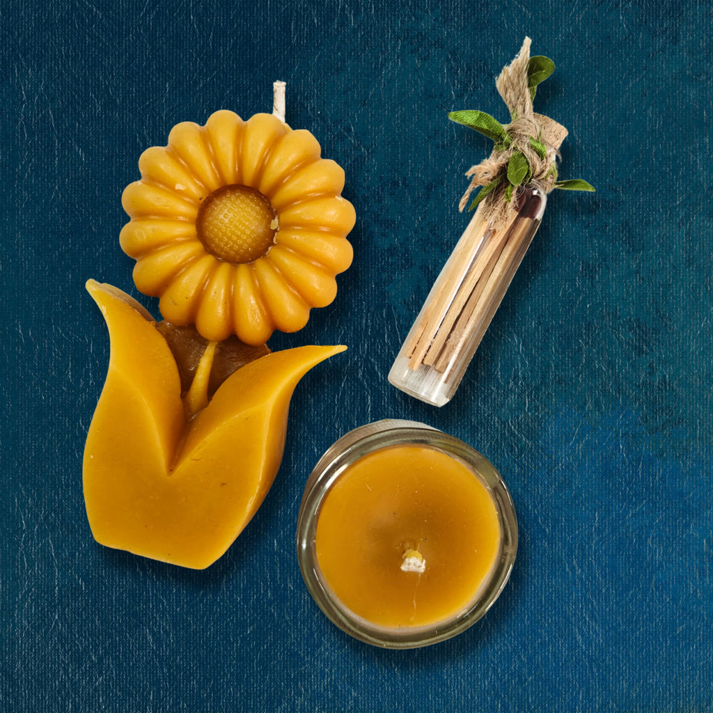 Beeswax Candles – The Pure Himalayan Light Crafted by Nature & Women Artisans