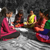 Ethical gifting in India featuring Honey Tea Gift Hamper, handcrafted beeswax candles, Aipan art stationery, embroidered diary and artisan-made Himalayan gifts