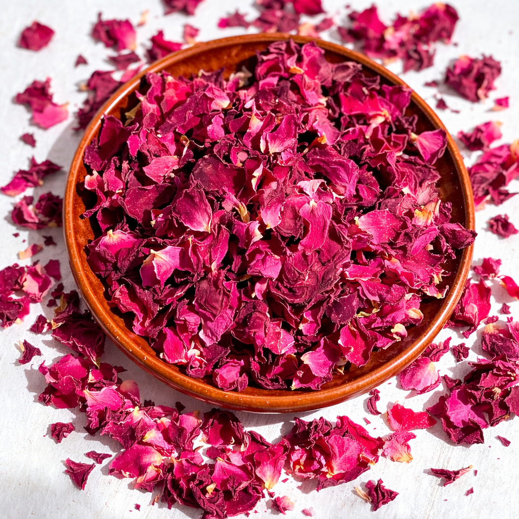 dried rose petals bulk supplier India