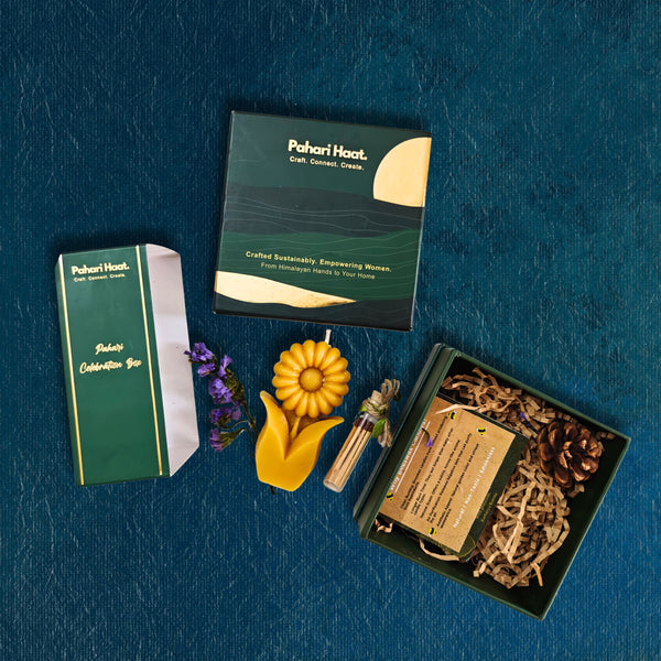 Pure beeswax candles glowing softly during meditation — eco-friendly wellness lighting.