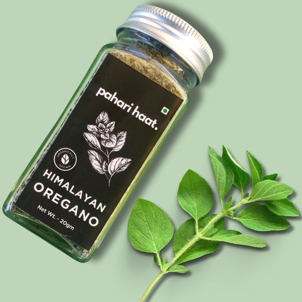 Himalayan Oregano by Pahari Haat — aromatic antioxidant-rich Himalayan herb for cooking.