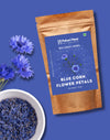 Dried Blue Corn Flower Petals