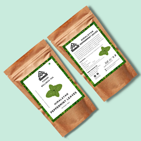 Cup of Peppermint Tea — refreshing menthol herbal infusion for stress relief and wellness.