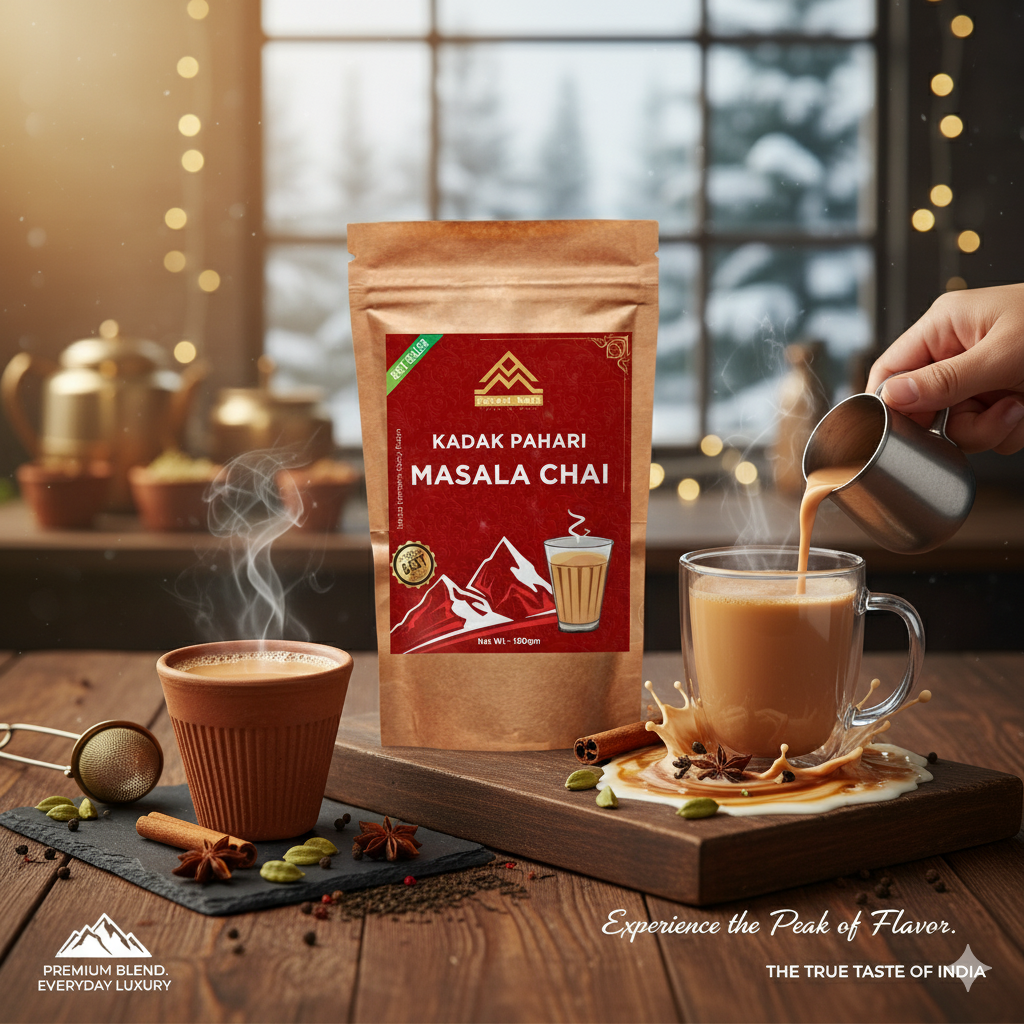 Kadak Pahari Masala Chai from Uttarakhand – The Best Pahadi Chai Experience by Pahari Haat