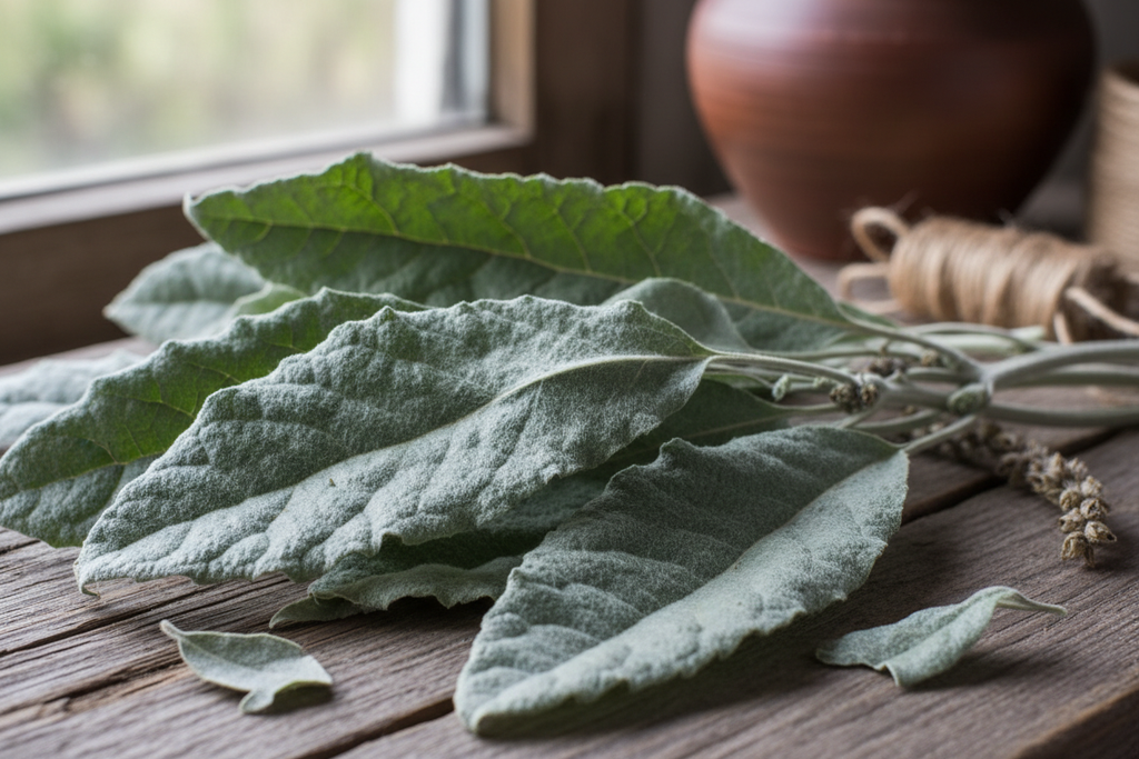 dried mullein leaves bulk supplier India