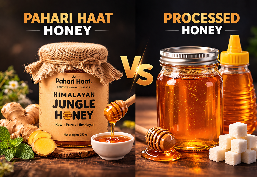 Raw Honey vs Processed Honey — The Real Difference | Pahari Haat