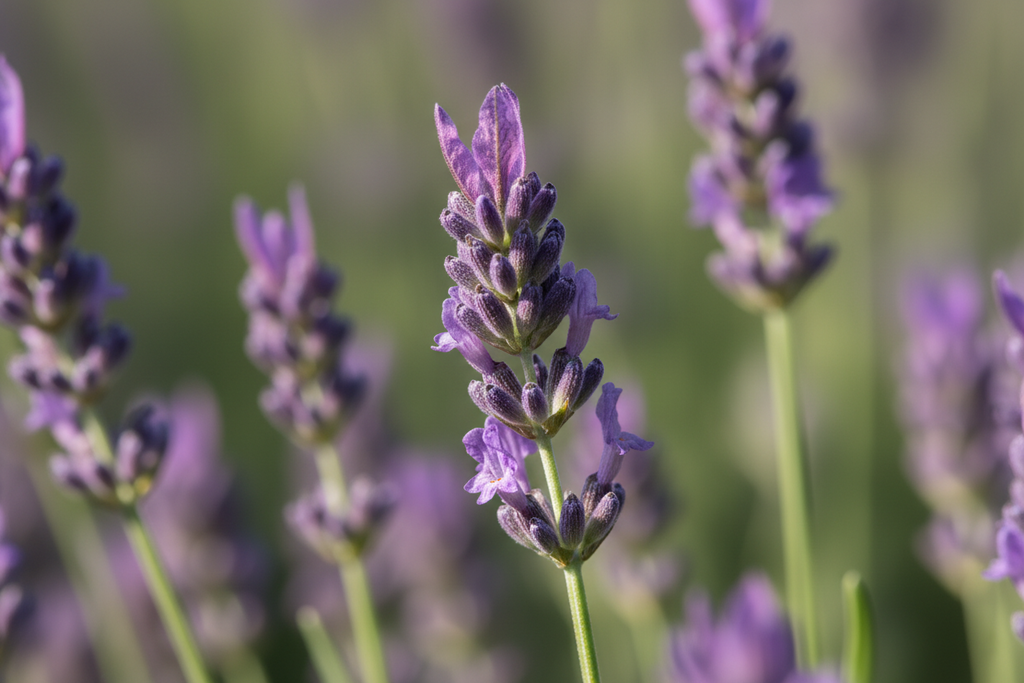 Premium dried lavender flower buds in bulk packaging for wholesale B2B supply