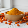 Sea buckthorn berry powder wholesale bulk supplier Pahari Haat Himalayan Ladakh Uttarakhand B2B superfood