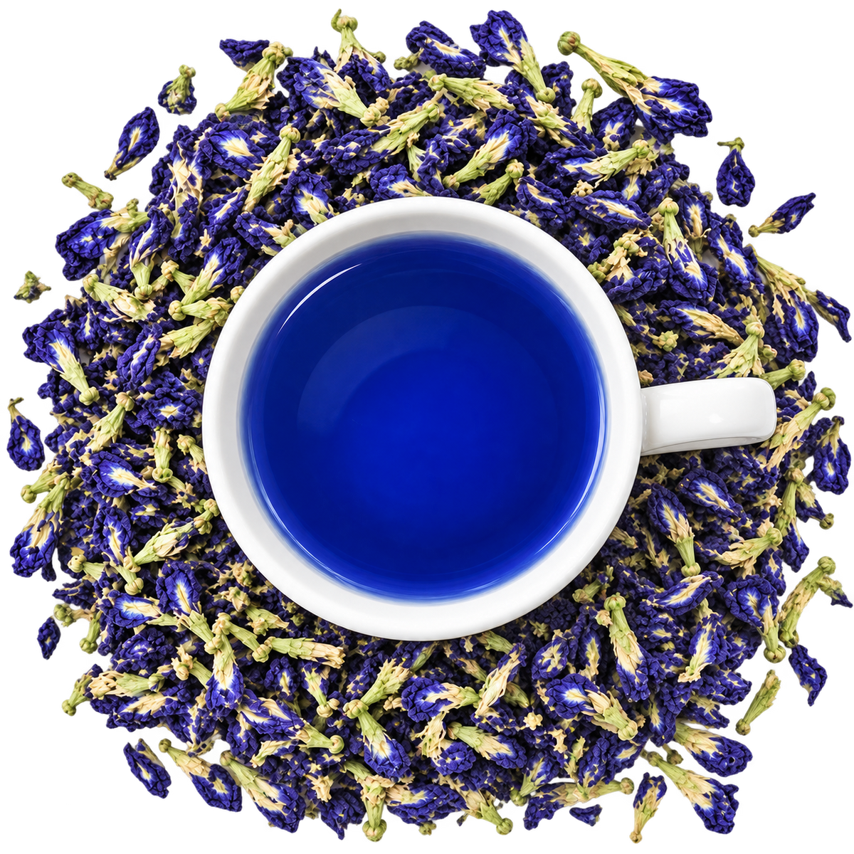 Pure Blue Pea – Dried Butterfly Pea Flowers, 25g