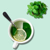 Cup of Peppermint Tea — refreshing menthol herbal infusion
