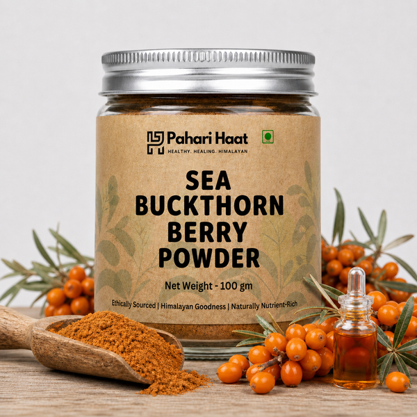 Best Sea Buckthorn Berry Powder from Ladakh by Pahari Haat