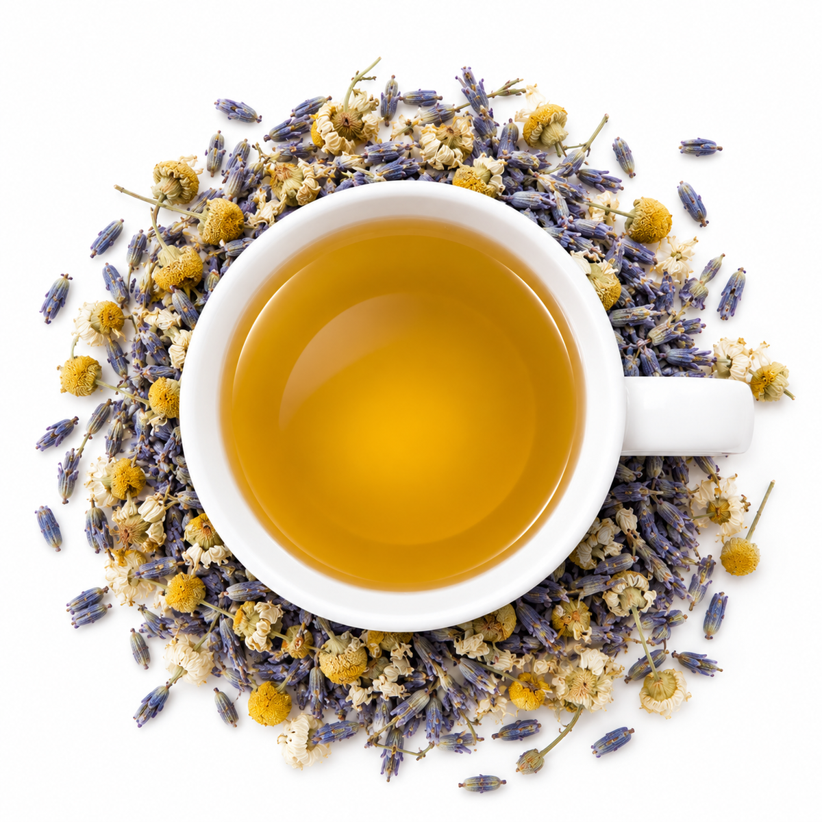 Himalayan Chamomile Lavender Tea – Calming Herbal Infusion, 30g
