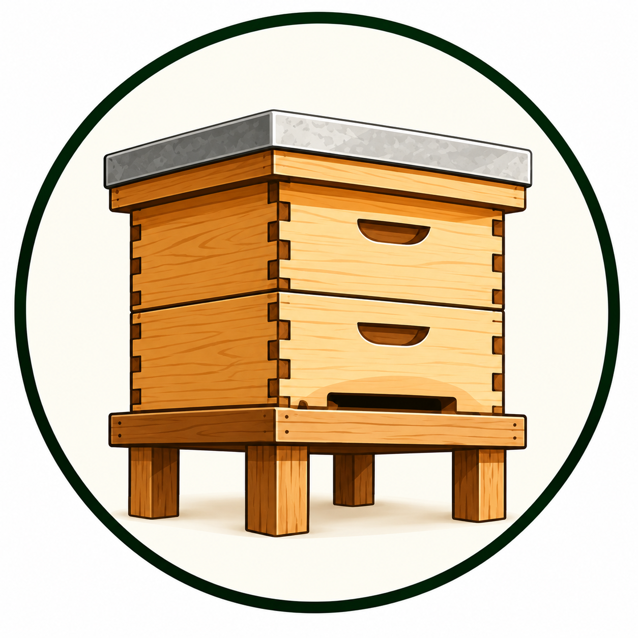 Harvest — Himalayan apiary beehive