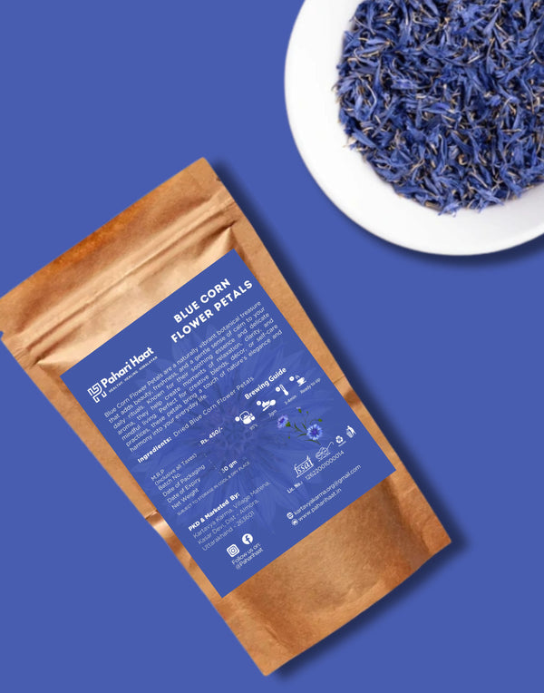 Pahari Haat Dried Blue Cornflower Petal 