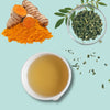 Himalayan Turmeric & Moringa tea enjoyed in a calm setting — promoting healing and balance.