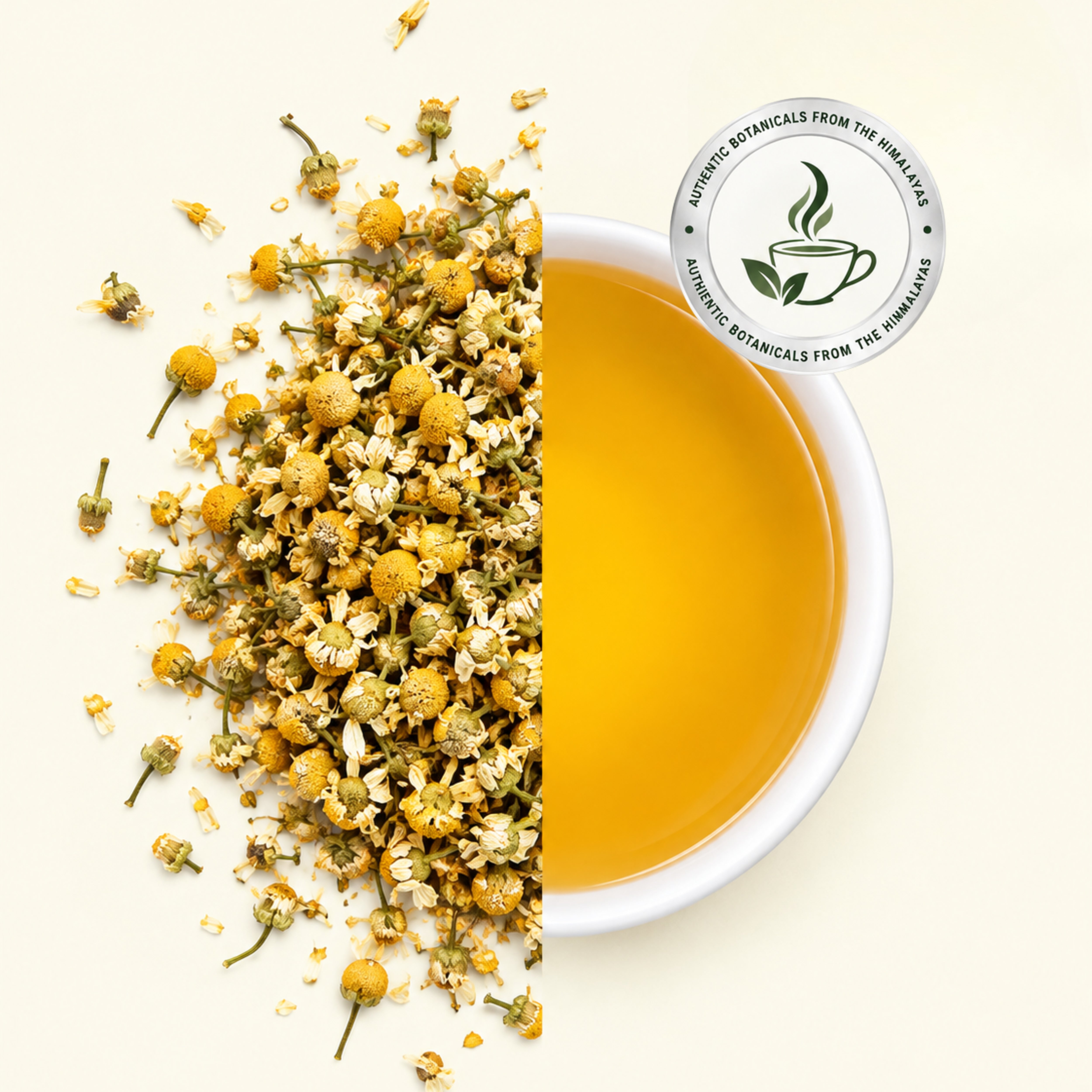 Pure Himalayan Chamomile – Loose Whole Flowers, 30 gm