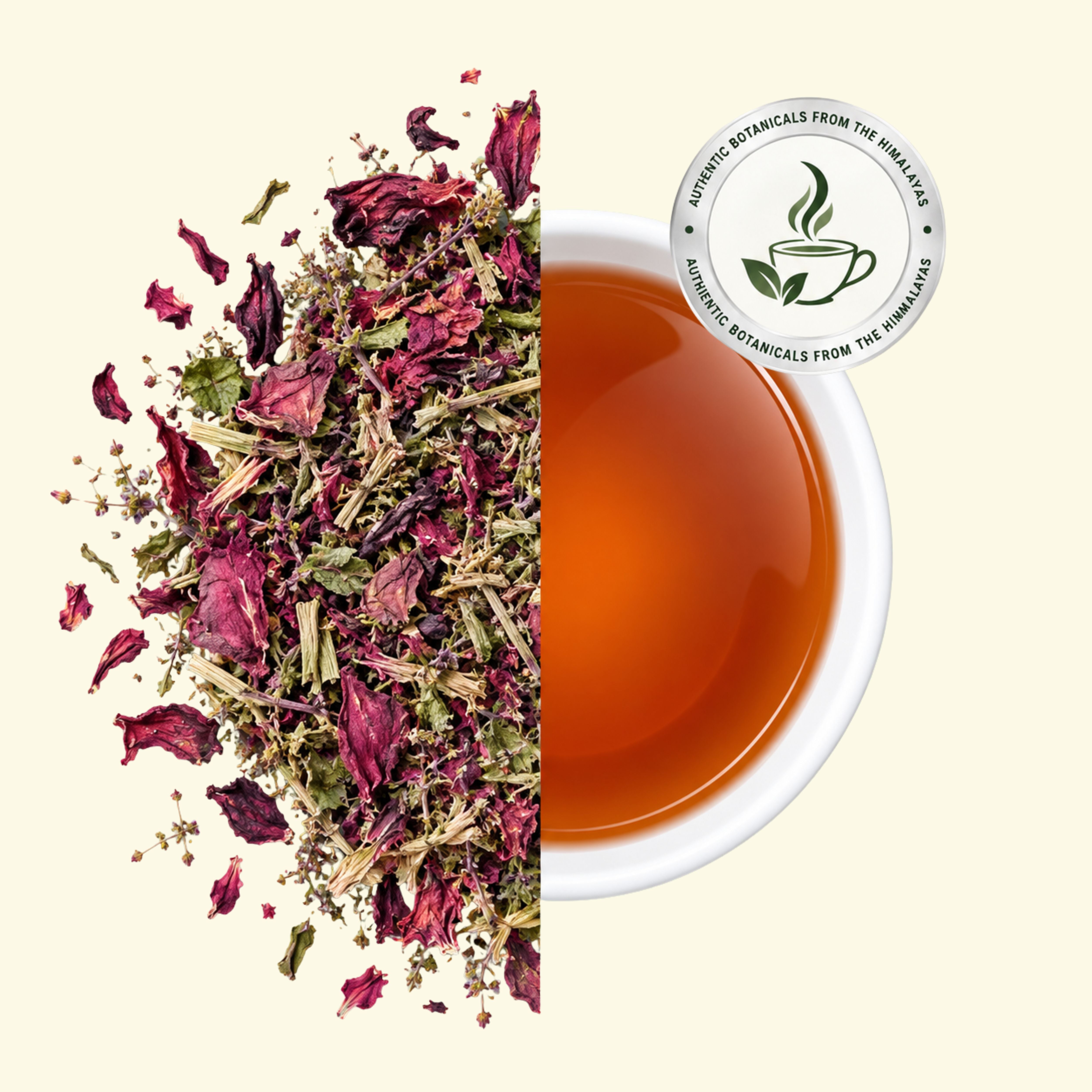 Best Rhododendron Infusion in India – Himalayan Buransh Tulsi Infusion, 25g